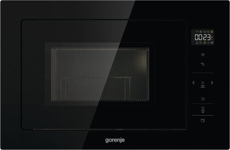 Gorenje BM251SG2BG Inbouw Magnetron met grill, 25 liter, 900 watt, LED-display