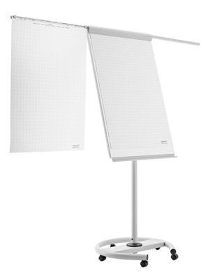 Magnetoplan Flipchart de luxe, fahrbar, auch magnethaftend