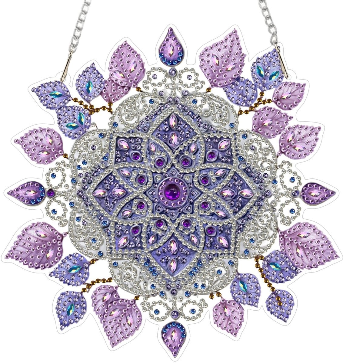 Dailygoods Diamond Painting Hanger Dubbelzijdig - Zonnevanger Kristal - 3D-effect Wanddecoratie - Complete Doe-het-zelf Kit