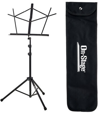 On-Stage Music Stand SM7222 Black Set Schwarz