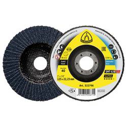 Klingspor 322793 SMT 628 Schleifmopteller, 115 x 22,23 mm Korn 80 gerade 115 mm 10 St.