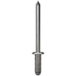 Gesipa 1446484 Mehrbereichsblindniete Stahl Stahl Stahl 500 St.