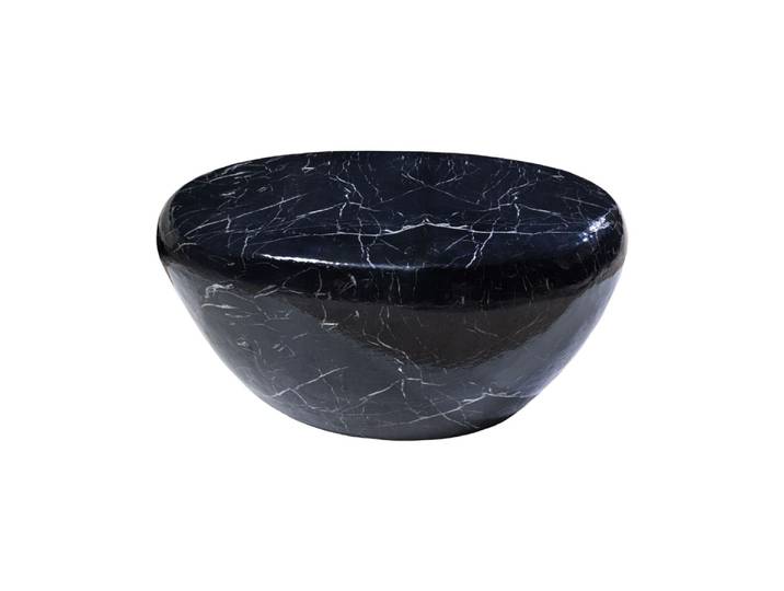 Table Basse Galea Noire Effet Marbre – Aluminium Design Contemporain
