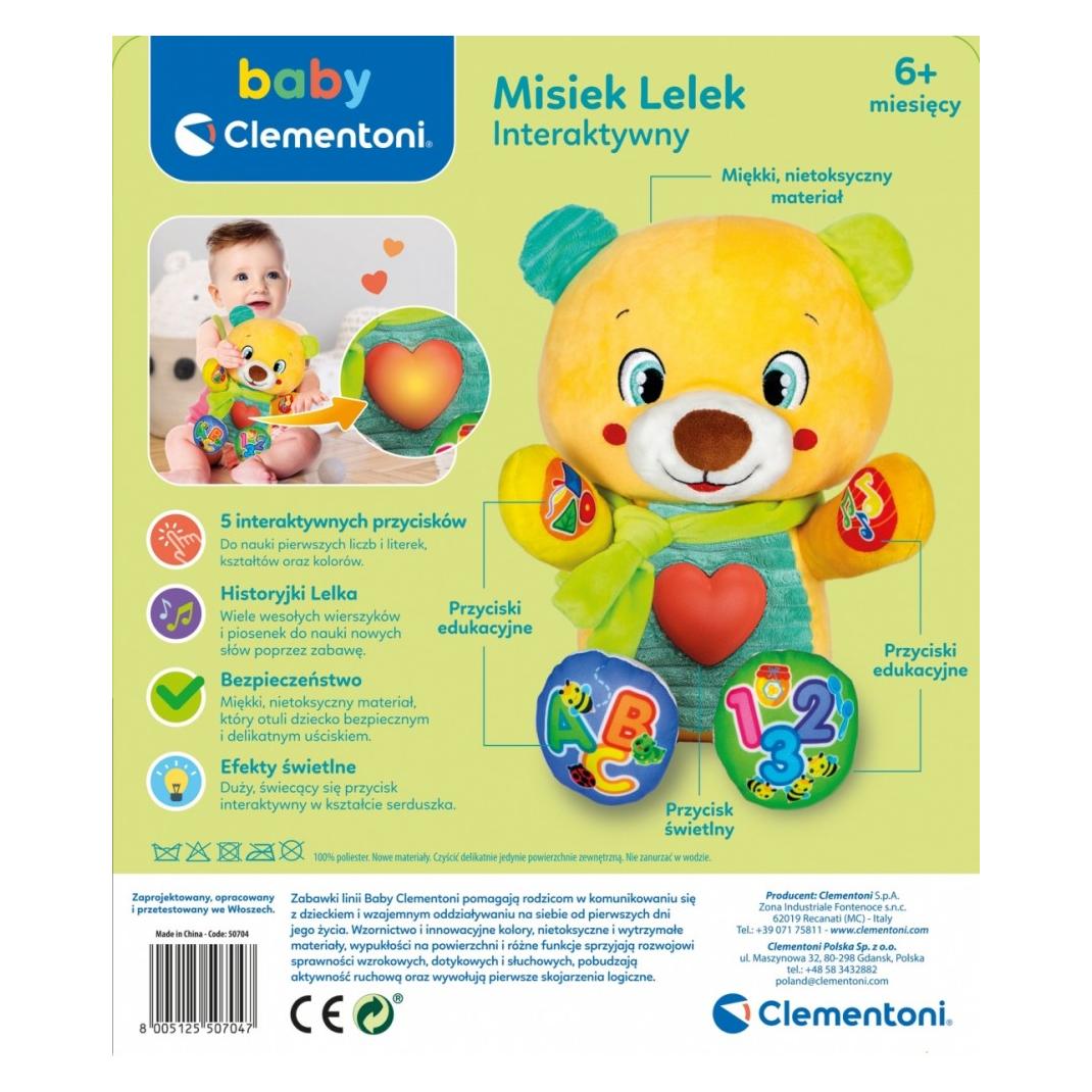 Clementoni Interaktiver Puppenbär 2.0 (50704) (GXP-782417)