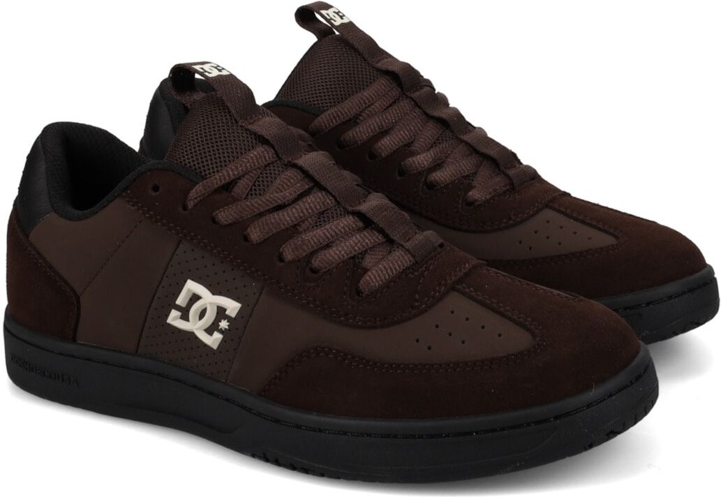 Skateschuh DC SHOES "DC Astrix S", Herren, Gr. 7,5(40), schwarz (braun, schwarz), Obermaterial:61.35% Leder, 38.65% Synthetikmaterial., Schuhe Skateschuh