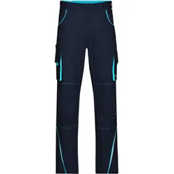 Funktionshose "JN847" - 52 - navy/turquoise