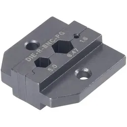 Neutrik Crimpeinsatz DIE-R-BNC-PG Schw, Elektronikkabel + Stecker, Schwarz