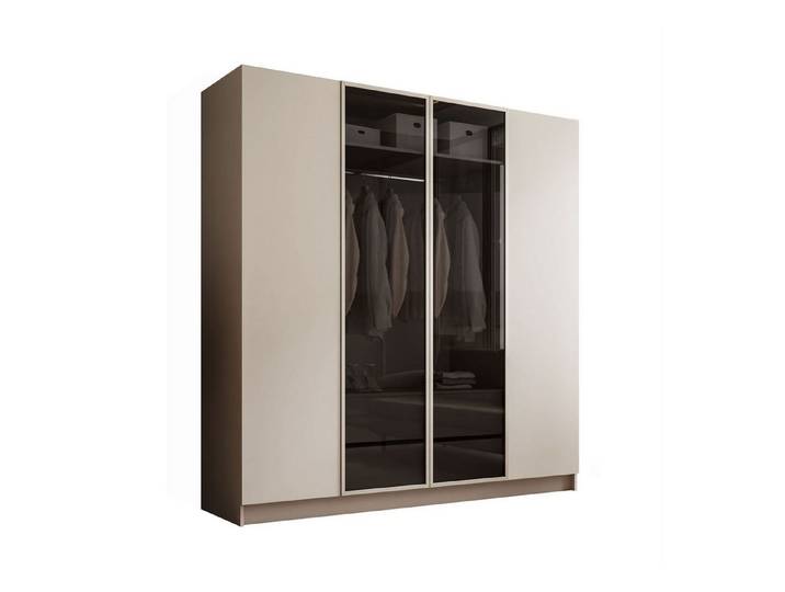 Lookway Kleiderschrank mit Glasfront ATRIUM II 200x57x210 cm