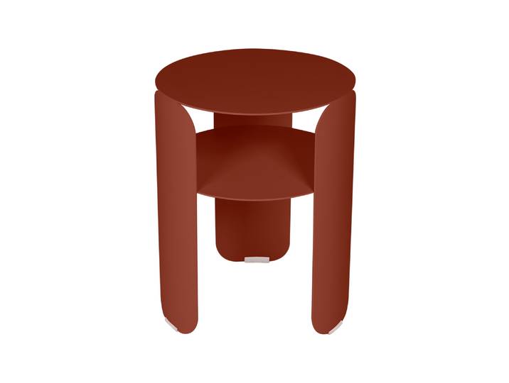 Beistelltisch, Aluminium, Ø 35 cm, Witterungsbeständig, Modern, Fermob
