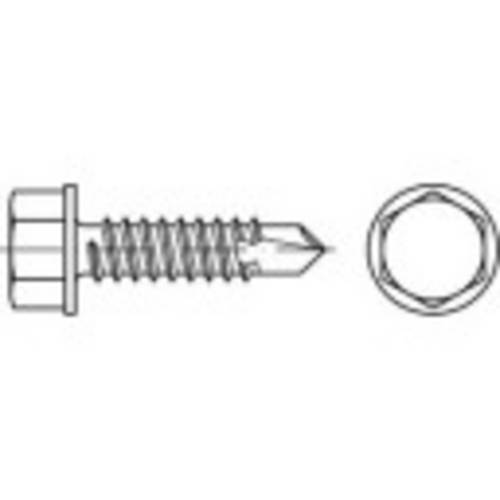 TOOLCRAFT TO-5441307 Bohrschraube 5.5mm 38mm Außensechskant Stahl galvanisch verzinkt 250St.