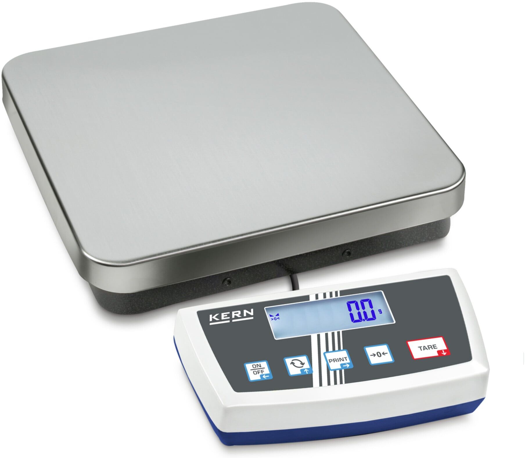 Kern Präzisions-Plattformwaage DS 30K0.1+C kalibriert, Max = 30 kg, d = 0,1 g ; KERN & Sohn)