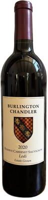 """Burlington Chandler""" """Burlington Chandler Reserve Cabernet Sauvignon 2020 Red Wine - California"""