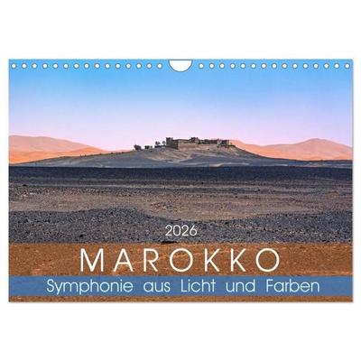 Marokko – Symphonie aus Licht und Farben (Wandkalender 2026 DIN A4 quer), CALVENDO Monatskalender