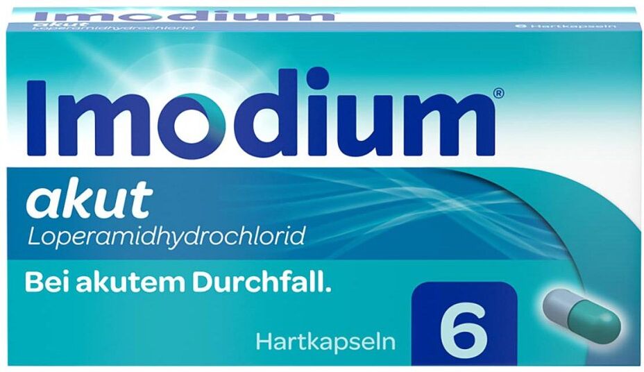 Imodium akut - Hartkapseln bei akutem Durchfall 6stk