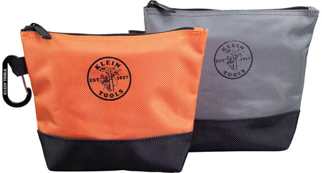 Klein Tools Sac à outils debout Pochette zippée Set de 2 pièces (55470)