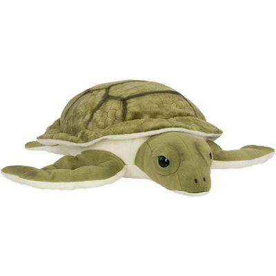 WWF Plüsch 16700 - Meeresschildkröte, Weltmeere-Kollektion, Plüschtier, 18 cm