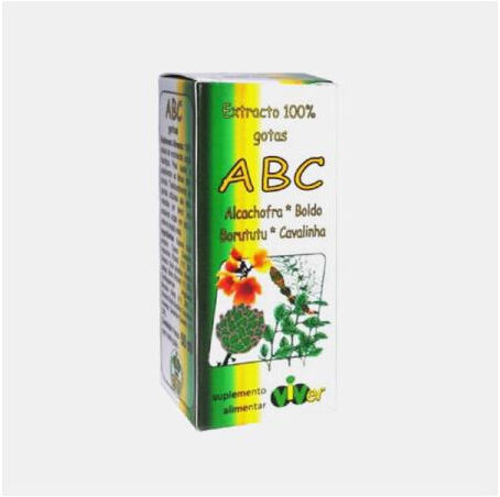 VIVER ABC ALCACHOFRA + BOLDO + BORUTUTU + CAVALINHA 50ml