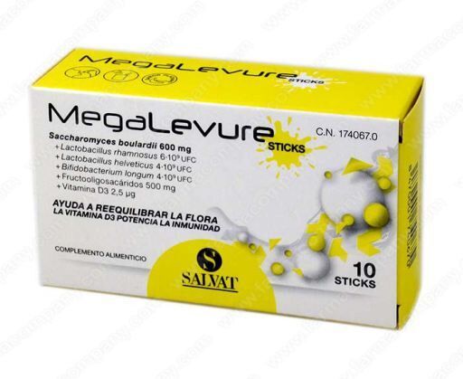 Salvat Megalevure 10 tablets