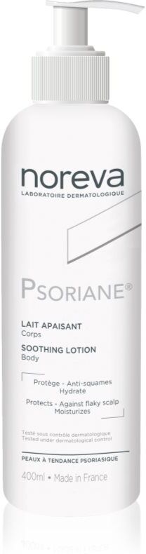 Noreva Psoriane Soothing Lotion lait apaisant pour peaux irritées 400 ml