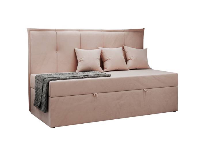 BOXBETT BANCO 90/200 Rosa Velvet - H3