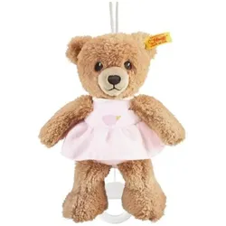 Steiff Schlaf Gut Bär Spieluhr, rosa, 20 cm