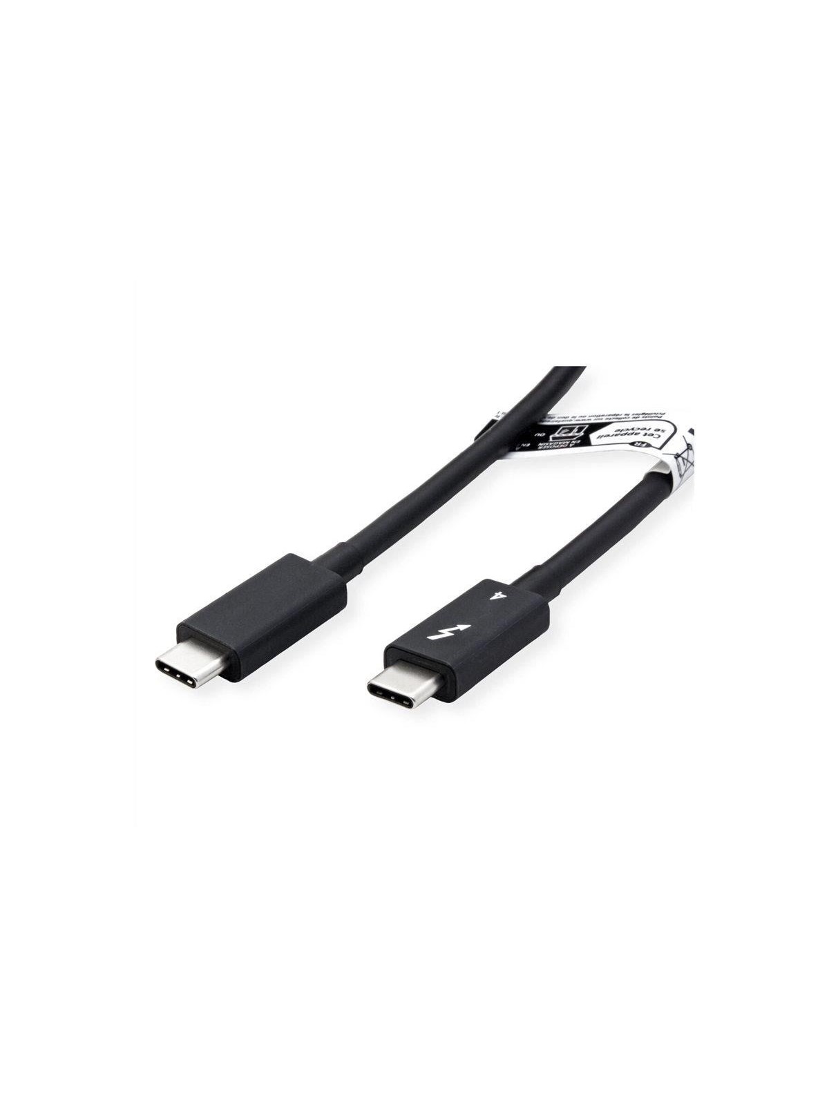 Roline - Thunderbolt cable - USB-C to USB-C - 1 m
