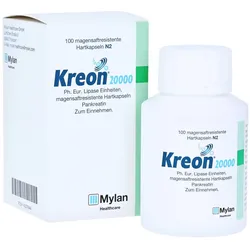 Kreon 20.000 Ph.eur.lipase Einheiten msr 100 St