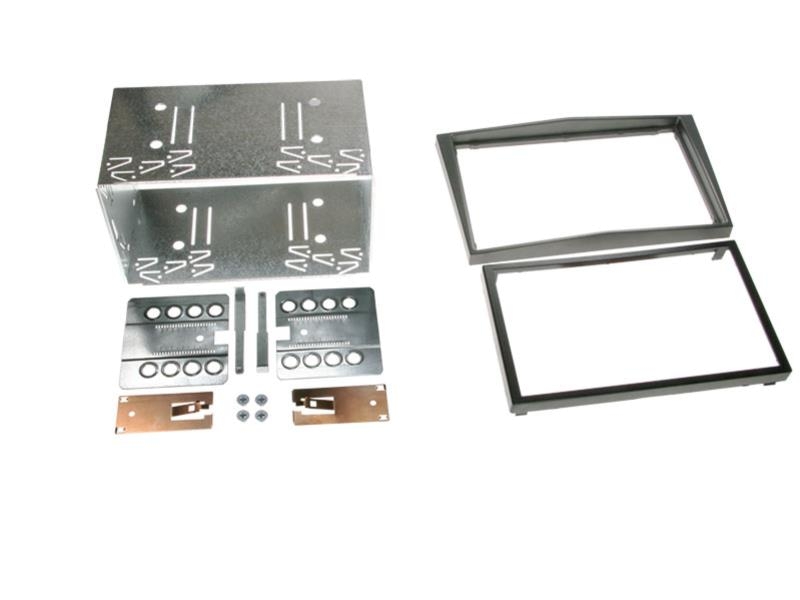 ACV Doppel-DIN Komplettset Rubber Touch Opel Zafira