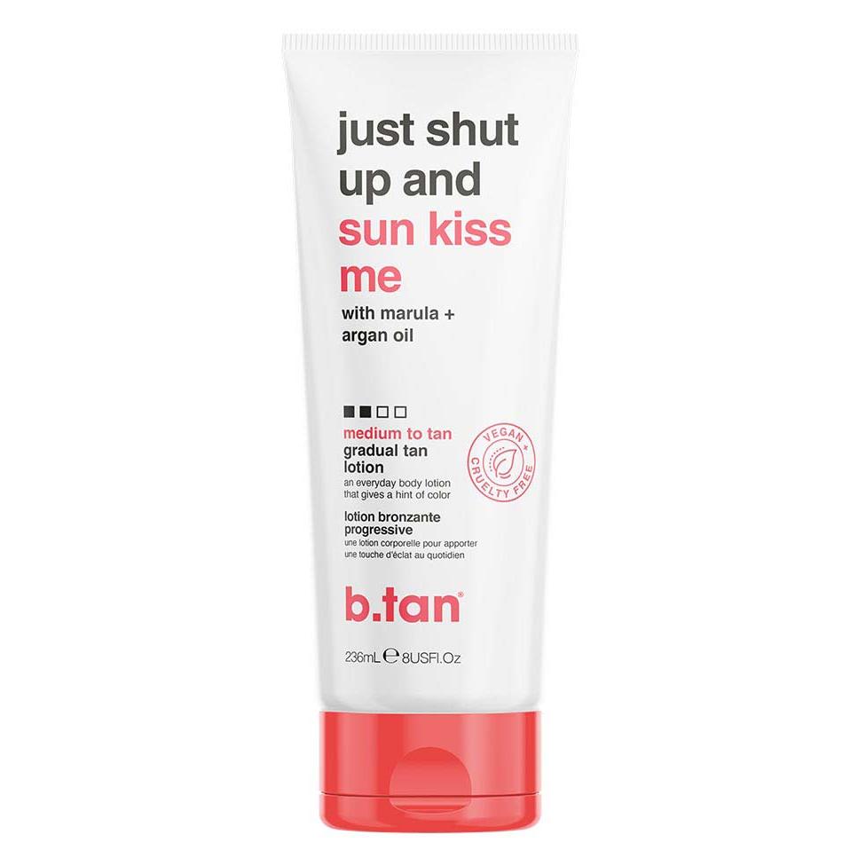 B.Tan Just Shut Up & Sunkiss Me Gradual Medium Tan Lotion 236 ml (236 ml) (1112026)