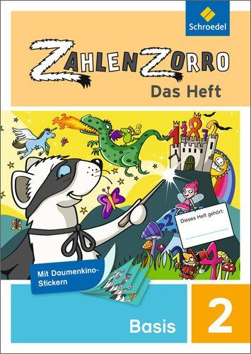 Katrin Klöckner - Zahlenzorro - Das Heft: Basisheft 2 - Preis vom 11.10.2026 15:43:13 h