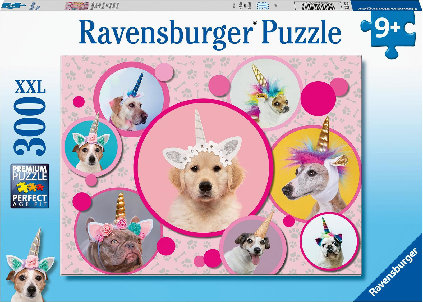 Ravensburger Schattige eenhoorn-honden puzzel