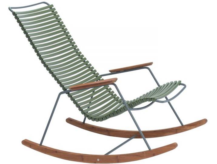 Schaukel-Stuhl Click Houe grau, Designer Henrik Pedersen, 64x92x100 cm
