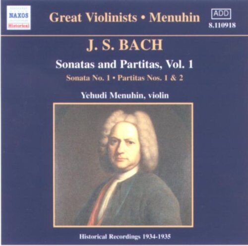 Yehudi Menuhin - Sonaten und Partiten Vol. 1 - Preis vom 04.10.2026 03:51:26 h