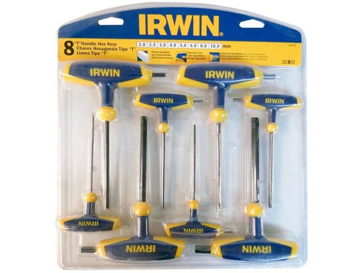 Irwin Sechskantschraubendreher 8tlg T- Griff