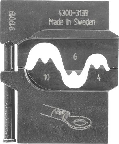Gedore 8140-03 1830570 Crimpeinsatz Unisolierte Kabelschuhe 0.5 bis 6mm²