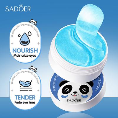 Beloved Skins Crystal Collagen Eye Mask, Anti Dark Circles, Moisturizing, Anti Aging, Anti Wrinkles, Eye Patches Gel Masks blueberry