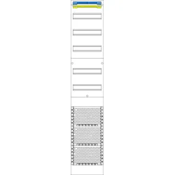 f-tronic 7120319 Kombinationsfeld 1-feldrig, H=1350mm, Vert. 5r, Komm., VK9