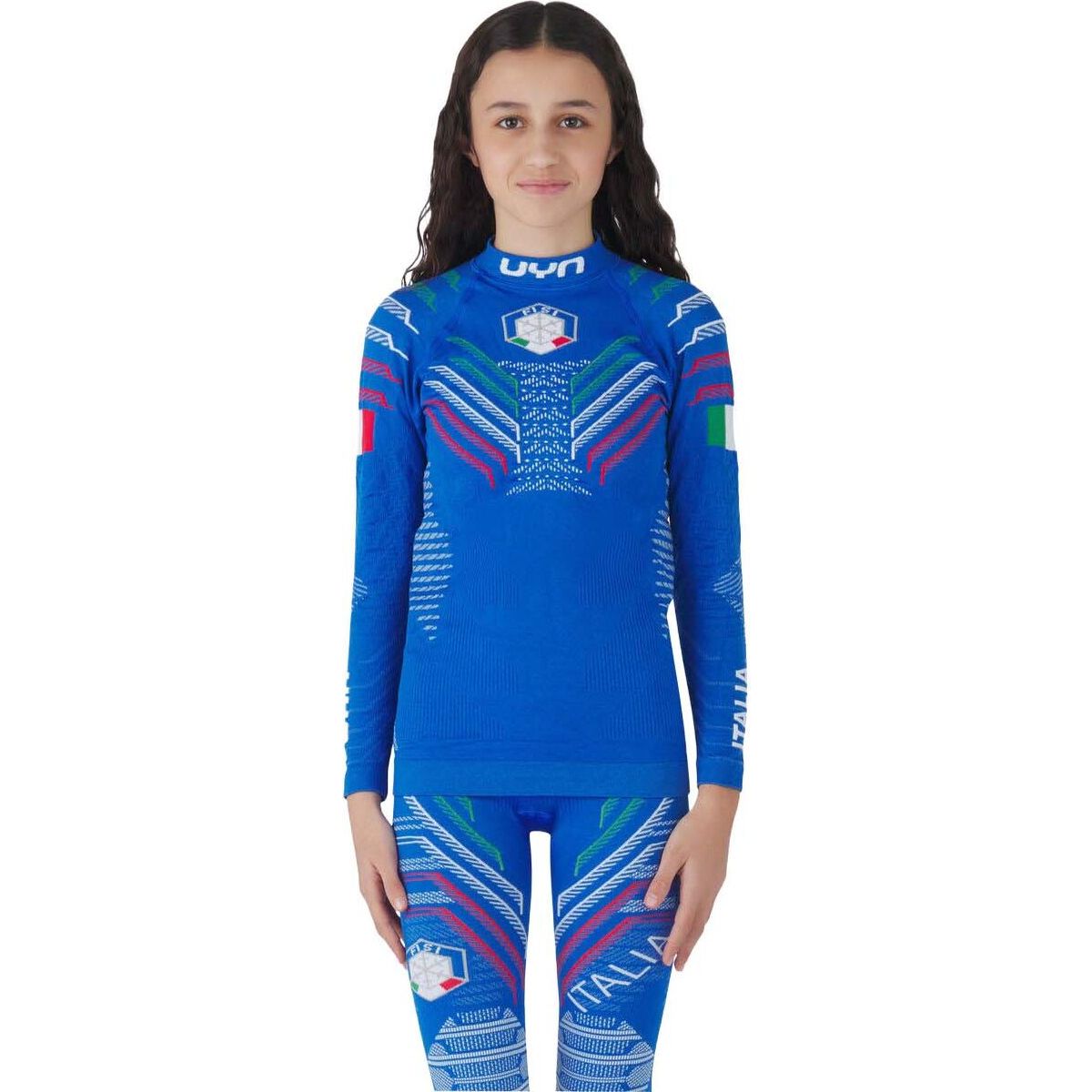 Uyn Natyon 3 0 Junior Italy Underwear Shirt Long Sleeve TURTLE Neck italy (T035) 152 U100456-T035-152