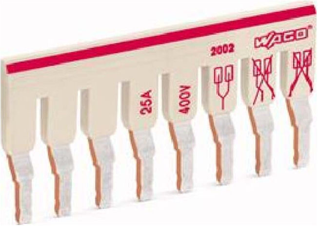 WAGO GmbH& Co. KG Boîtier de connexion long 4 voies, isolé 2002-474 (0466254)