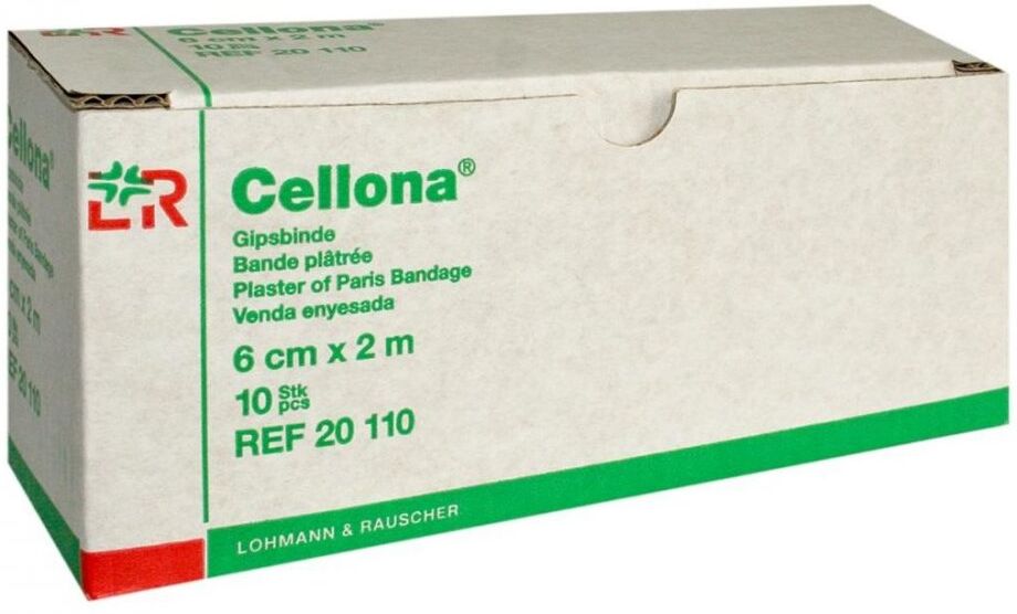 Cellona Gipsbinden 2mx6cm 10stk