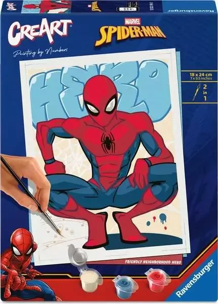Ravensburger 120231943 CreArt Spiderman