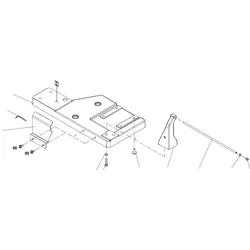 PROXXON 27094-95 Befestigungsschraube für Dekupiersäge DS460