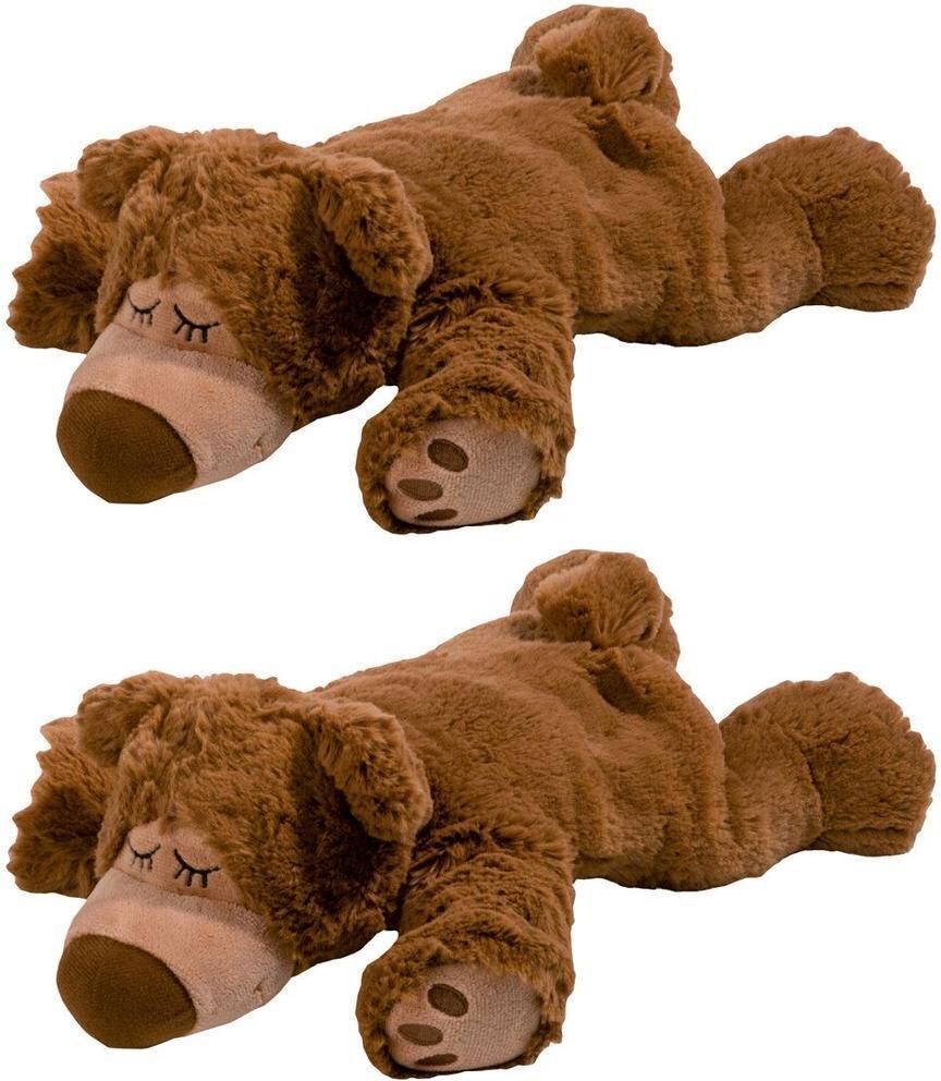 Warmies Wärme Stofftier Sleepy Bear braun 2x 2x1 St
