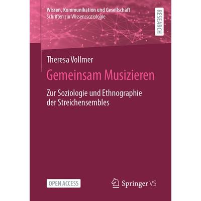 Gemeinsam Musizieren, Taschenbuch von Theresa Vollmer, Springer Fachmedien Wiesbaden GmbH, 978-3-658-42161-8