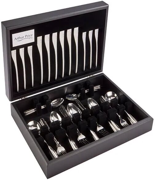 Arthur Price Signature Echo 44 Piece 6 Person Canteen Set plus FREE Extra 6 Tea Spoons