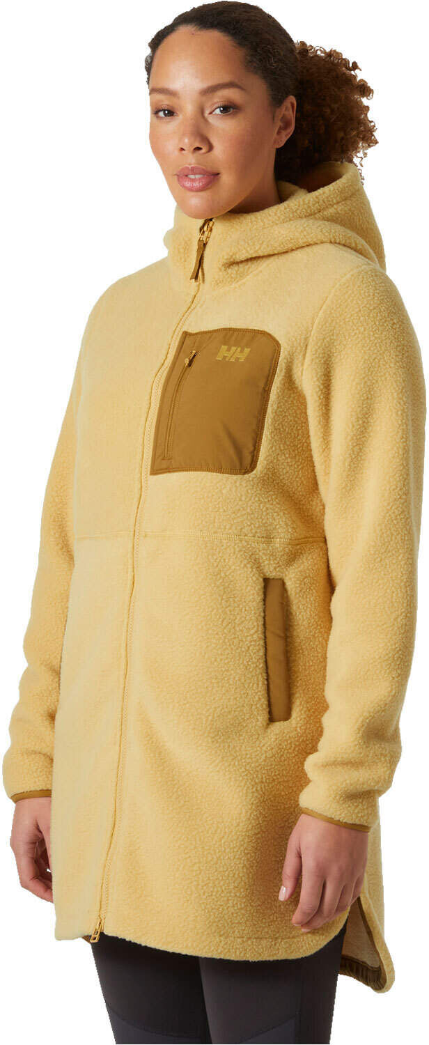 Helly Hansen imperial long pile forro polar mujer Amarillo (XL)