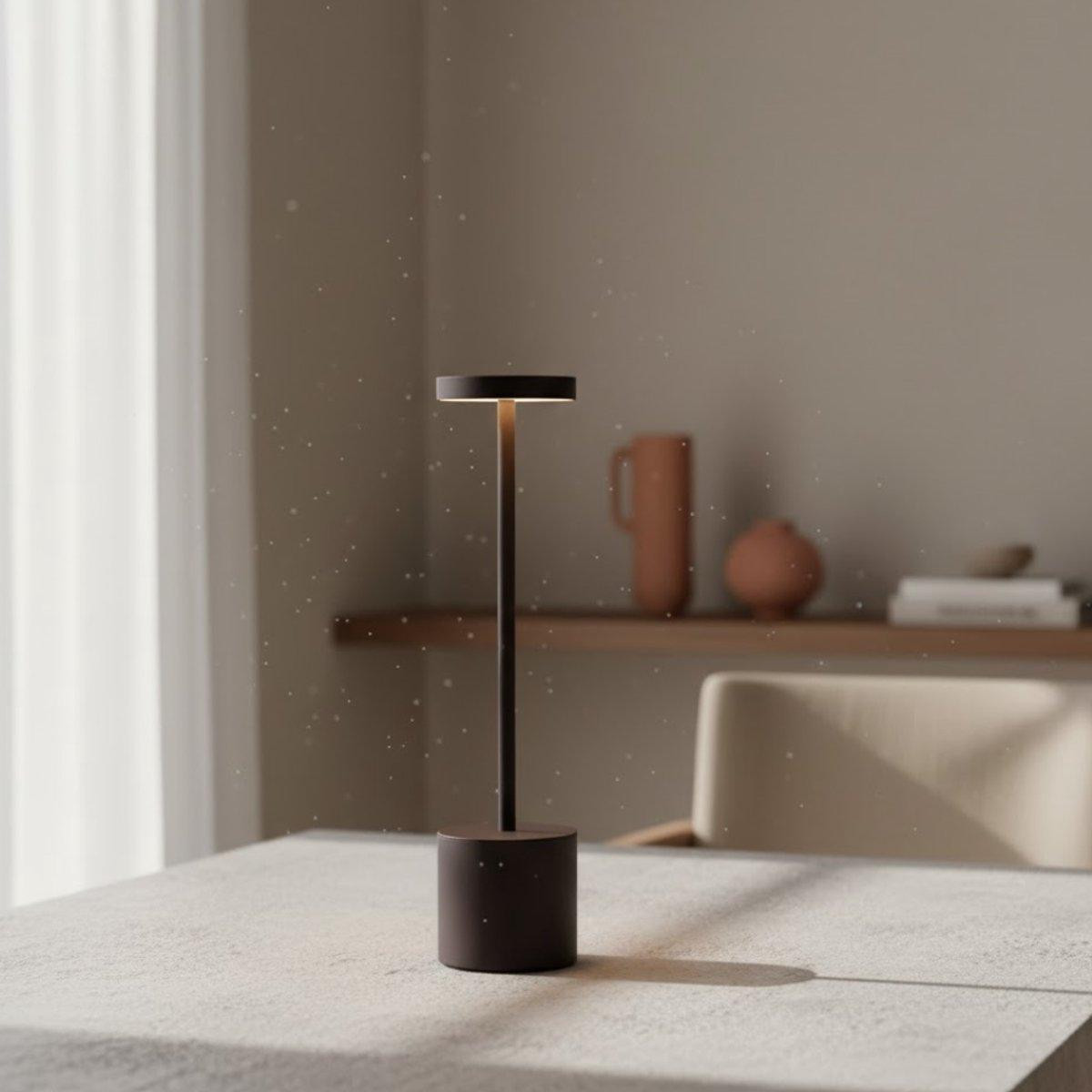 Mira Home LED Tafellamp met Oplaadbare Accu - Accentverlichting voor Woonkamer en Slaapkamer