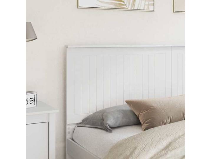 PROMOTION Tête de lit - Meuble de chambre - Panneau pour lit - avec tête de lit Blanc 180 cm Bois d'ingénierie 661713