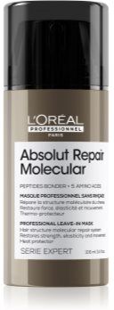 L’Oréal Professionnel Serie Expert Absolut Repair Molecular máscara regeneradora para cabelos danificados 100 ml. Serie Expert Absolut Repair Molecular