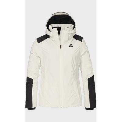Outdoorjacke SCHÖFFEL "Jacket Style Zandwel WMS", Damen, Gr. 40, 9040, natur, Oberstoff: Aussenseite: 100% Polyester. (Membran: Polyurethan). Futter: 100% Polyester. Futter Mittleres Rückenteil: 90% Polyester, 10% Elasthan. Wattierung: 100%...